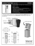 Mayne Lakeland Towel Valet Instructions