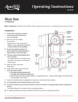 177EMBS65SS Operating Instructions