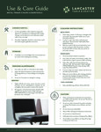 Metal Frame Chairs & Barstools Indoor Use and Care Guide