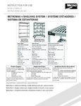 MetroMax4 Drying Rack Shelving Instructions for Use MetroMax4 Drying Rack Shelving Instructions for Use