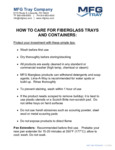 Care Instructions 