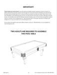 Assembly Instructions