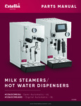 MIlk Steamer Parts Manual