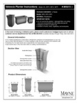 VALENCIA planter combo instructions
