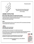 MK-STRG008-GG assembly instructions