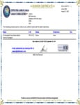 Sir Kensington's Kosher Certificate