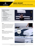 Mod-Picket Flat Pack Assembly Instructions Mod-Picket Flat Pack Assembly Instructions