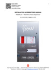 MODEL O - INSTALLATION & OPERATIONS MANUAL MODEL O - INSTALLATION & OPERATIONS MANUAL