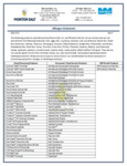 Morton Statement Allergen Statement