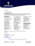 Morton Salt Vegetarian Statement