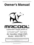 MRCOOL Air Handler Manual