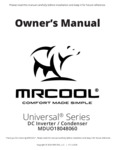 MRCOOL Condenser Owner's Manual