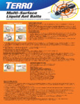 Multi Surface Liquid Ant Bait Instructions