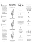 PW Nautical Curveback Adirondack Chair Instructions