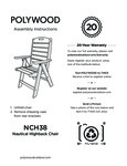 NCH38 ASSEMBLY INSTRUCTIONS