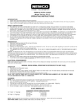 6215 Oven Operation / Parts Manual