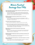 Monin Neutral Frozen Beverage Base Mix FAQs Monin Neutral Frozen Beverage Base Mix FAQs