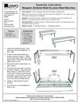 Newport-Amh_St-Lenox_St_Benches_Rev_6 Assembly Instructions