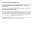 No Leak Guarantee - Energizer Industrial
