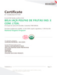 NOP Certification 