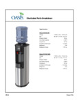 OASIS 2716_1 Parts Breakdown BTSA1SHS_BTSA1SK