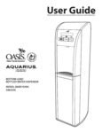 OASIS aquarius_bottom_load_bottle BAEB1SHSK 506335C manual