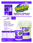 OdoBan_Dilutable Disinfectant_Lavender_Info Sheet OdoBan_Dilutable Disinfectant_Lavender_Info Sheet
