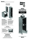 Oklahoma Sound Black Lectern Base Instructions