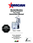 Omcan 46296 Manual Omcan 46296 Manual