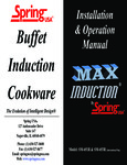 Operation Manual: Max Induction Range SM-651R