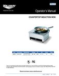 Vollrath Countertop Induction Wok Range Manual