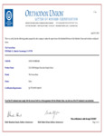 Frozen Bean Kosher Certificate