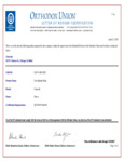 Gatorade Kosher Certificate