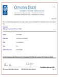 LouAna Kosher Certificate LouAna Kosher Certificate