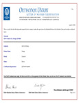 Gatorade Kosher Certificate