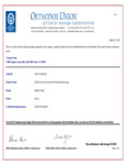 Hidden Valley Kosher Certificate