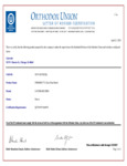 Gatorade Kosher Certificate