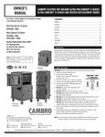 Owner's Manual_(Heated) Insulated Transporters_Cambro