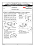 P8 and P85 Proofer Double Stacking Kit Instruction Manual