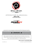 Paragon Pro Manufacturing Solutions Drill Drive 1065 Manual Paragon Pro Manufacturing Solutions Drill Drive 1065 Manual
