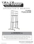 Paragon Pro Manufacturing Solutions Tele-Tower 1101-22-1101-2296 Manual