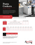 Pasta Cookers Elevation Chart