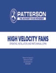 Patterson HV Fan Manual