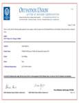 Pearl Milling Company Kosher Certificate