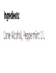 Nielsen-Massey Peppermint Extract Ingredients