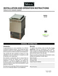 Perlick Drop-In Ice Cream Freezer Manual