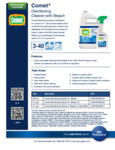 PG CLNR-DISINF W_BLCH COMET Sell Sheet