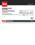 Pipe Support Instructions