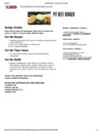 Pit Beef Burger Recipe