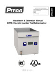 Pitco CRTE Manual
